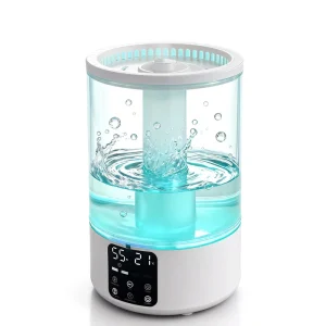 5L Electric Cool Mist Ultrasonic Humidifier Diffuser Disinfection Aromatherapy Touch Control Portable Plastic LED Household Home