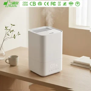 5L Electric Cool & Warm Mist Maker Smart Ultrasonic Humidifier with UV App-Controlled Large Capacity for Household Use