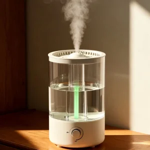 5L Electric Ultrasonic Aromatherapy Humidifier Night Light Top Fill Cool Mist 1 Year Warranty for Bedroom Hotel Office Household