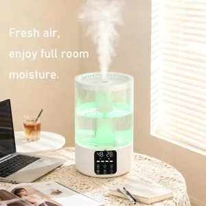 5L Electric Ultrasonic Humidifier Aromatherapy Disinfection Portable Desktop Design Color Changing Night Light Household Hotel