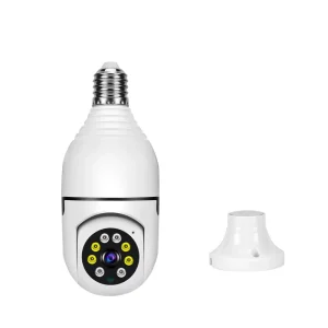 5MP Bulb Two Way Audio Pan Tilt Panoramic Ip Set Wireless 1080P CCTV Wifi Camera Security