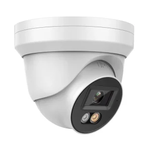 5MP POE IP67 Smart Hybrid Light Built in Mic Human Detection /Vehicle Detection Smart Search Ai Turret Network Camera