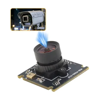 5MP USB Camera Module 2592×1944 30fps High Speed Fixed Focus UVC Camera with Microphone for Windows Android Linux Mac