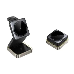 Ultra-Thin Portable 5W 10W 15W Foldable Wireless Charging Stand with LED Indicator