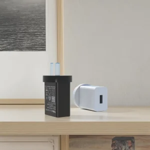 5W 5V 1A AU IoT Charger SAA RCM Certified 94V-0 for Smart Locks and Devices, 0.5W Standby