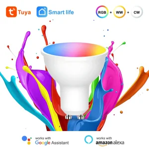Annual Best 5W Smart Bulb, AC-Powered, WiFi App Group Control, Dimmable, for Home Smart Systems, PST-WFGU10