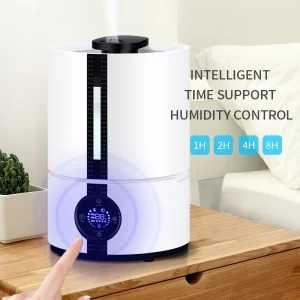 5l Smart Portable Tabletop Top Fill Baby House Ultrasonic Air Humidifier Diffuser Mist Maker