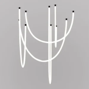5w 18w Flexible Neon Light Nordic Modern Led Recessed Magnetic Ceiling Chandeliers Pendant Light