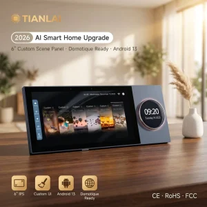 6 Inch AI Smart Home Electronics Trending Products Wellness Domotique Smart Home Upgrade Control Panel