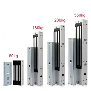 60kg 180kg 280kg 350kg Electronic Magnetic Em Lock 12v 350lbs 600lbs 800lbs Key Operated Smart Door Lock Access Control System