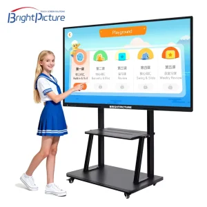 65 75 85 100 110 Inch Classroom Infrared Touch Screen Digital Whiteboard TV LCD Display Interactive Smart Board for Teaching