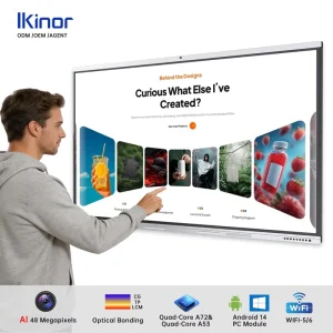 65 75 85 86 98 110 Inch LCD Display Smart Board Digital Whiteboard Educational Equipment Interactive White Board