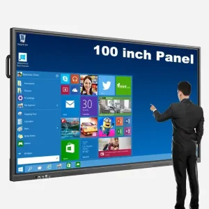 65 75 86 100 110 Inch Finger Multi Touch Screen Smart Lcd Display Meeting Room Digital Interactive Smart Interactive Whiteboard