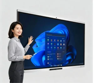 65 75 86 98 Inch Digital Smart Interactive Whiteboard 4K LED 20 Point Infrared Touch Screen Classroom Teaching