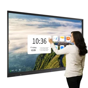 65 75 86 Inch 20 Points IR Multi Touchscreen All in One Smart Board 65 Inch Smart Tv Interactive Blackboard Smart Touch Screen