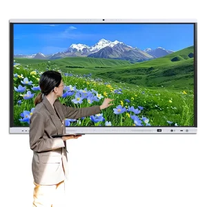 65 75 86 Inch Android 15 16 3576 Chipset 4k Uhd Interactive Whiteboard Education Smart White Board with AI Function for School