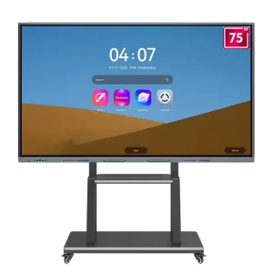 65 75 86 Inch Smart LCD Display Online Meeting Digital Multi touch Screen Board Whiteboard for School