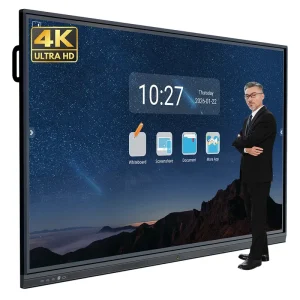 65 75 98 Inch Digital 4K Full HD Education Room Touch Screen Display Interactive Whiteboard Smart Board for School