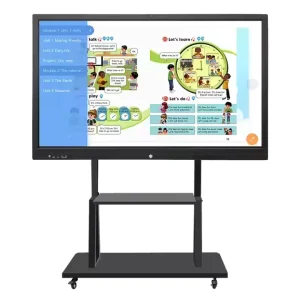 65 85 98 Finger Touch Writing Classroom Collaboration E-learning Equipment Electronic Digital White Board Online for Classroom