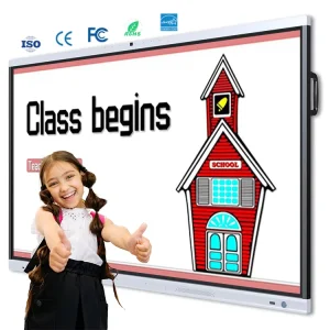 65 86 Inch AI Smart Board 4K UHD Interactive Screen for Business Office Teaching School Board Smart Computer Classroom OEM ODM