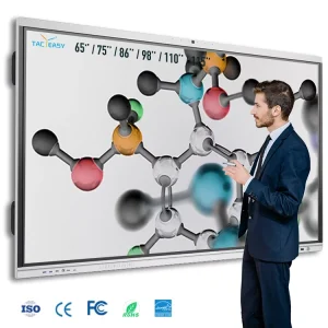 65 86 Inch Smart Board Interactive Screen 4K for Office Teaching School AI Board Intelligent Classroom for Business Work Office