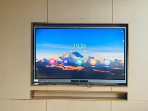 65 Inch Interactive Flat Panel Smart Building Campus Information Touch Display