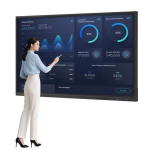 65-Inch Smart Flat Panel LCD Digital Touch Screen Whiteboard for Schools Interactive Classroom Learning Board