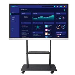 65 Inch for Smart Board School Teaching Interactive LED 4K Digital Flat Panel Electronic Touch Screen