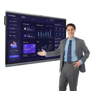 65-Inch for Smart Board School Teaching Interactive LED 4K Digital Flat Panel Electronic Touch Screen