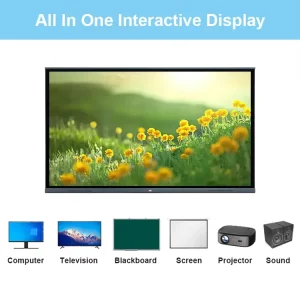 65 InchAndroid/Linux System 8+128G 4k Interactive Whiteboard with Pen Education/company Office White Board with AI Function IFPD