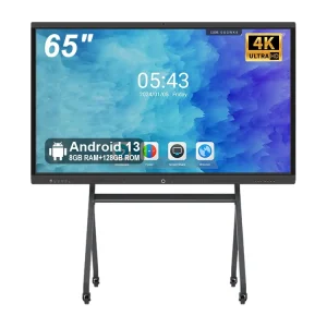 65 inch Smart Mobile Interactive Tablet Smart Board for Business Education Meetings