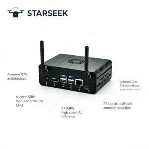 67TOPS Edge AI Computing Module Matching RFSoC for Drone Signal Monitoring & Spectrum Jamming Spoofing RF Signal Analyze
