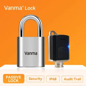 $69.9 Industrial Battery Free Smart Access Control Outdoor Waterproof Passive Electronic Lock with Cloud & SDK Support