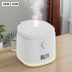 6L Pure Smart Wifi Hot Steam Umidificador De Ar Heating Type Air Humidifier With Stainless Steel Water Tank for Home
