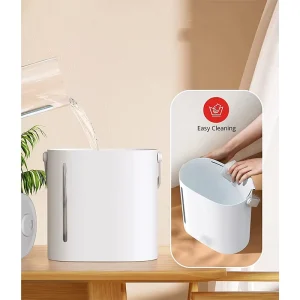 6L Top Fill Cool And Warm Mist Humidifier Automatic Smart Humidifier Efficient Essential Oil Diffuser Quiet Sleep Mode