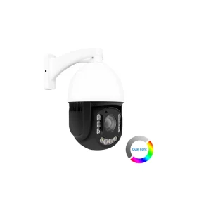 6MP Color Vu 20x Optical Zoom Mini POE IP PTZ Camera Speed Dome Outdoor Security AI Human Auto Tracking Color Night Two Way Talk