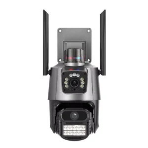 6Mp Dual Lens Ptz Camera Outdoor 2-Way Audio Smart Home Ai Tracking Motion Detection Ip Cameras With Wifi