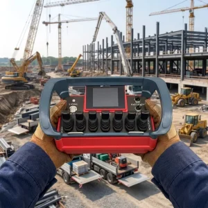 7-Ch Smart Control DC 12-24V IP68 Waterproof Anti-Shock 433MHz Radio Remote 500m Range for Dump Truck Tipper