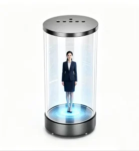 7 Cylinder 3D Hologram Smart Box AI Voice Assistant Terminal Compatible Azure OpenAI LLM Android13 4G 32G AEC Noise Cancelling