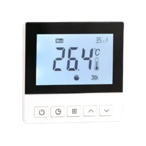 7 Days Weekly Programmed Smart Thermostat with Boiler Linkage with Children’s Lock