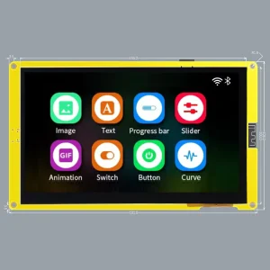 7 Inch 800×480 TFT LCM RGB Smart Display Screen ESP32 S3 HMI 8M PSRAM 16M Flash for LVGL WIFI&Blue Tooth