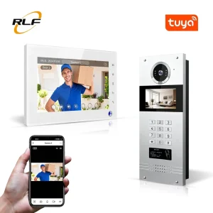 7″ Multi Family Smart Video Intercom System Network Indoor Monitor Home Door Phone for Apartment Building Security