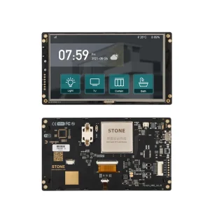 7 inch Touch Panel Smart UART Serial TFT LCD 1024*600 HMI Display Modules Control Board Program Software