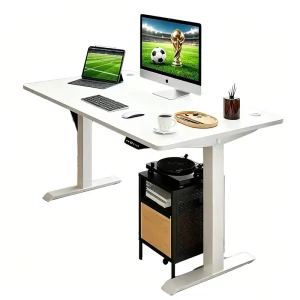 70.87″ X 31.50″ Electric Tables Height Wide Adjustable Standing Desk Sit Standing Home Office Desk Eco-Friendly Design