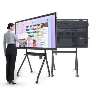 75 Inch 4K All In One Smart Wifi Interactive Flat Panel Digital Signage LED Touch Whiteboard for Conference Room