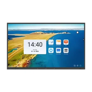 75 Inch 4K Interactive Flat Panel Dual System with OPS I5 Windows Android for Conference Room and Classroom
