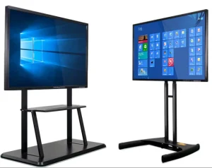 75 Inch Android Window Interactive Smart Board with 20 Point IR Touch Screen 4K Resolution LCD LED Panel for Meeting