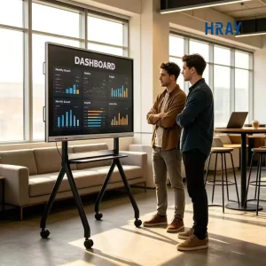 75 Inch DLED LCD Display 10 bit Color 1200 1 Contrast Ratio 8ms Response Time OEM & ODM Customization Available