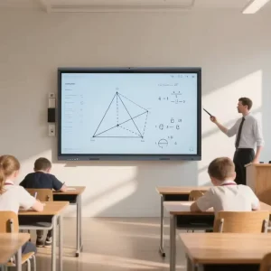 75 Inch Interactive Flat Panel Smart Board Digital Whiteboard Multi Touch Screen Telemedicine Consultation