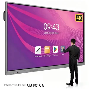 75 Inch Interactive Whiteboard Digital Touch Screen Smart Board for School Teaching